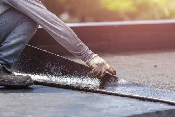 Professional Exterior Waterproofing technician working in Jessup, PA